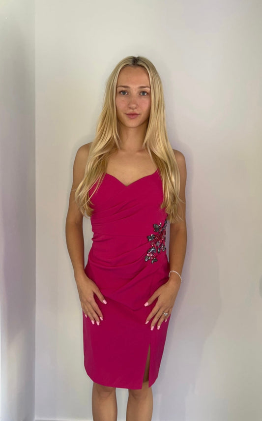 BEADED WAIST DRESS