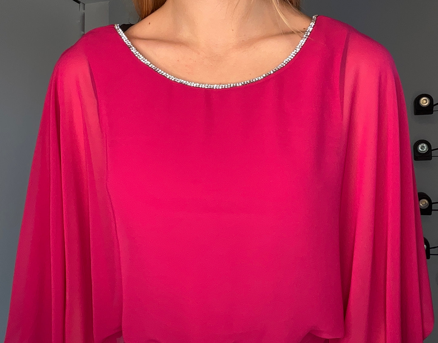 MAGENTA CRYSTAL EVENT TOP