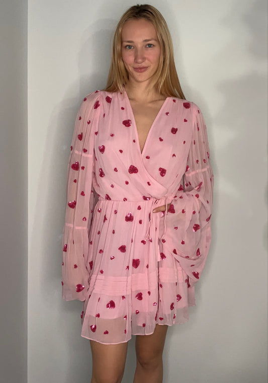 HEART FLUTTER DRESS