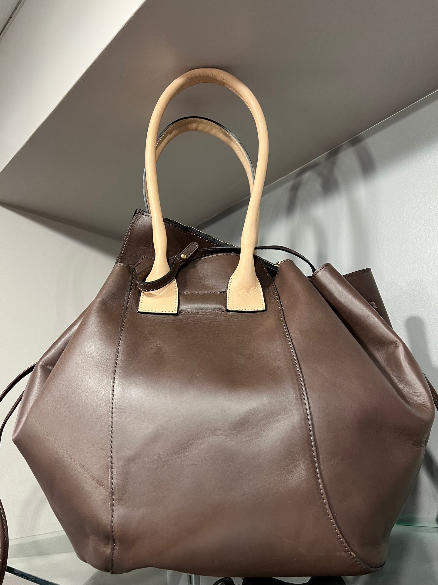 TASSEL ITALIAN LEATHER BAG