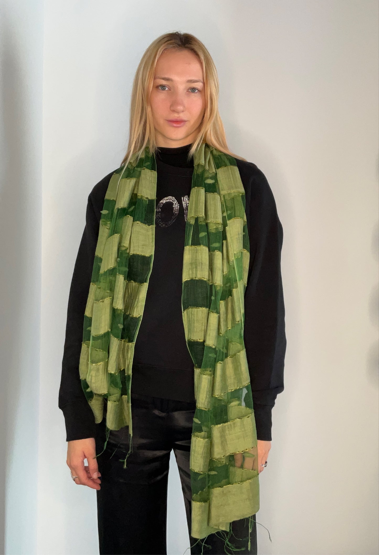 SILK WORM SCARF