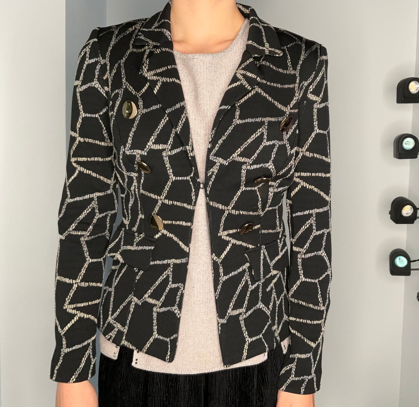 TWEED EFFECT BLAZER
