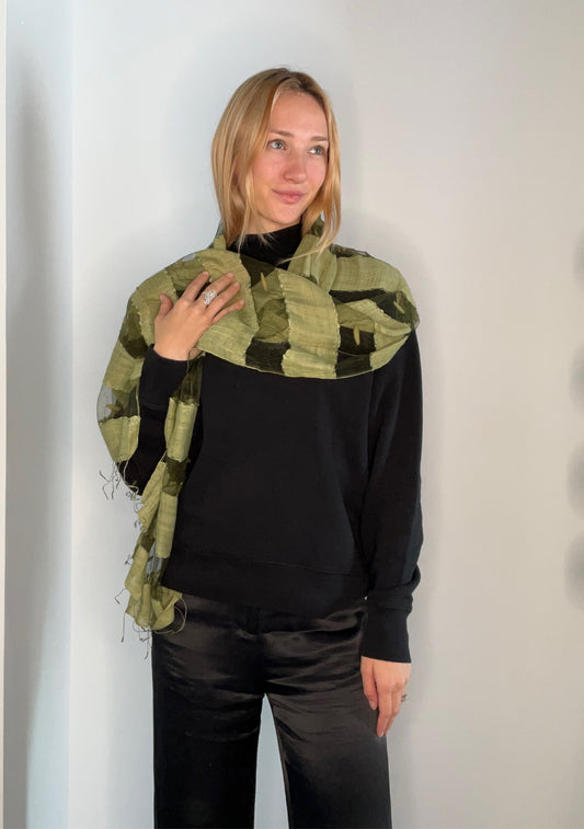 SILK WORM SCARF