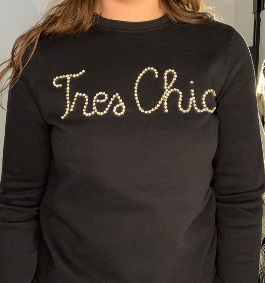 MADE IN ITALY TRES CHIC SWEATSHIRT
