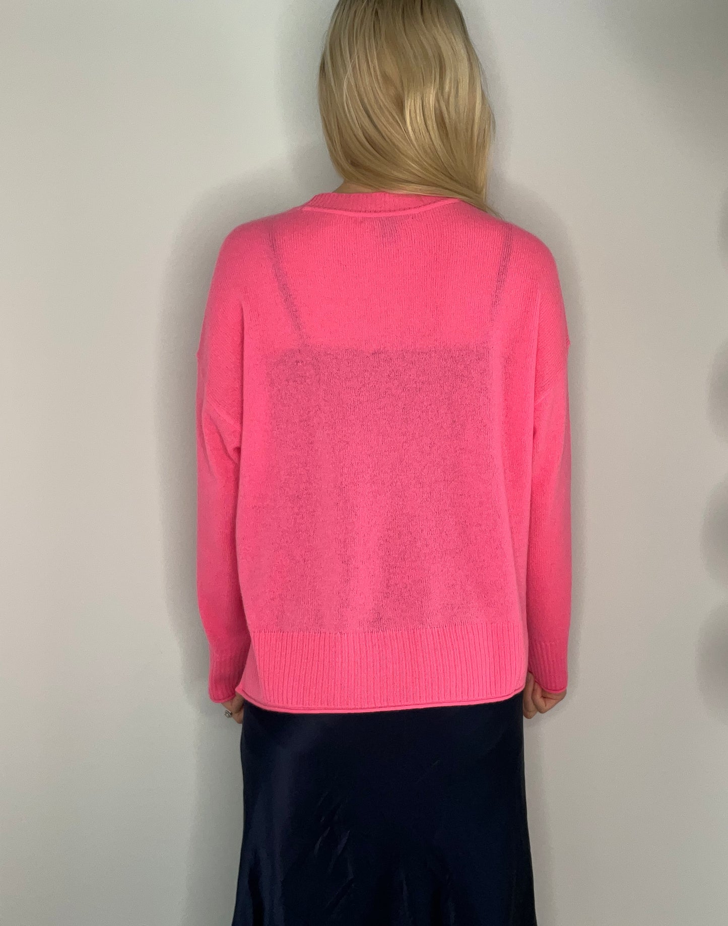 100% CASHMERE SEASHORE SWEATER