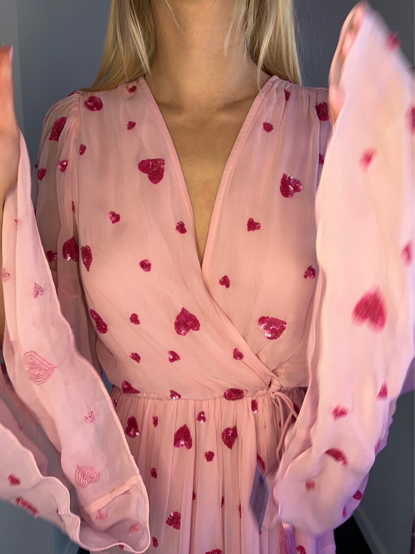 HEART FLUTTER DRESS