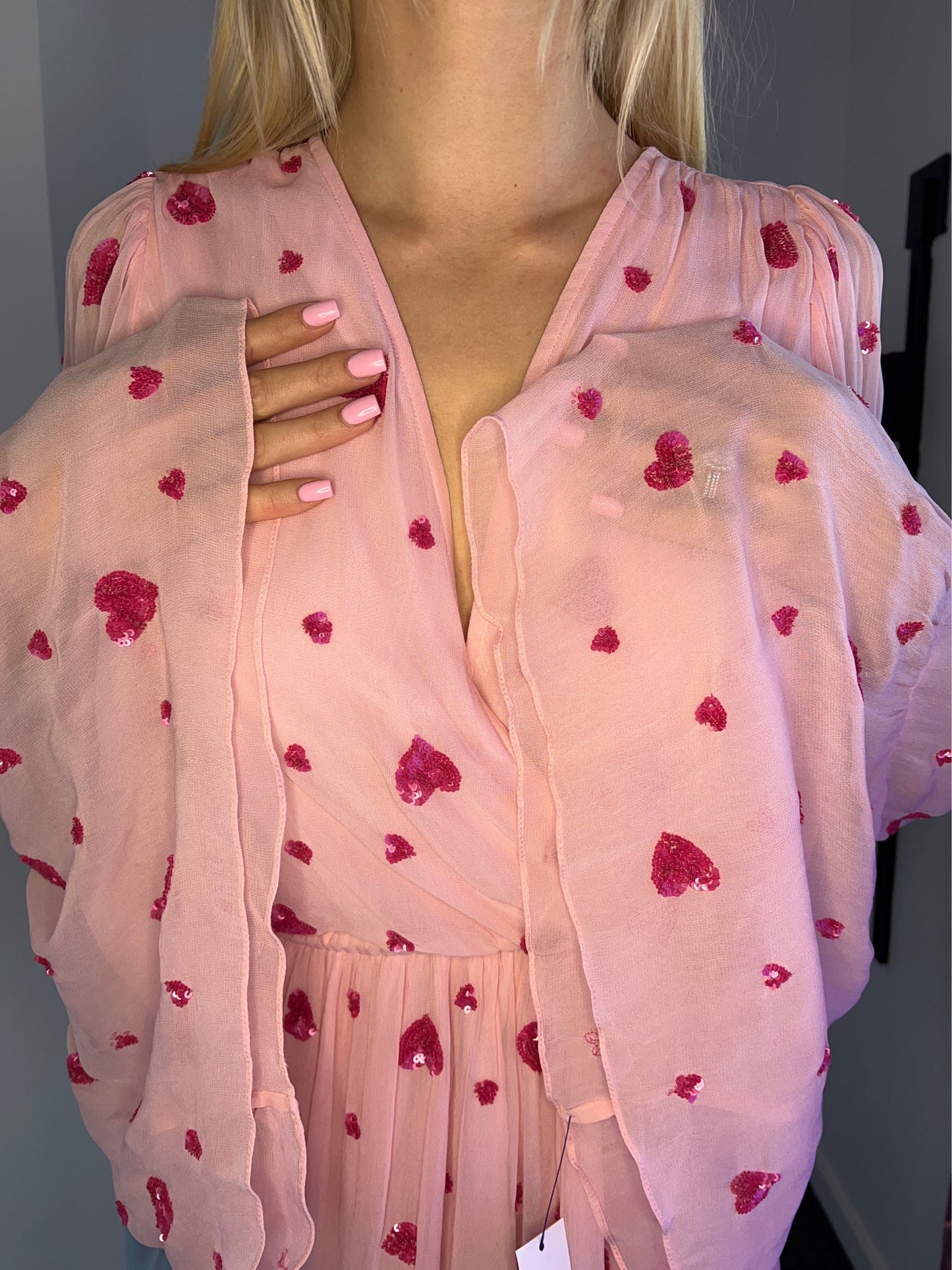 HEART FLUTTER DRESS
