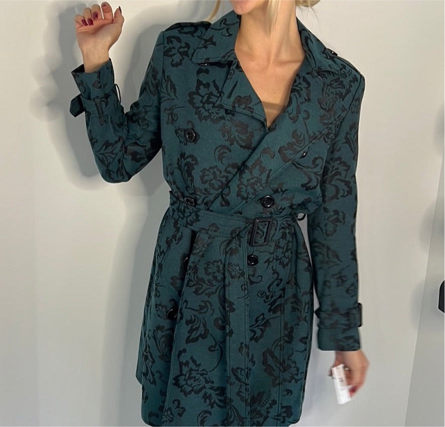 BROCADE TRENCHCOAT
