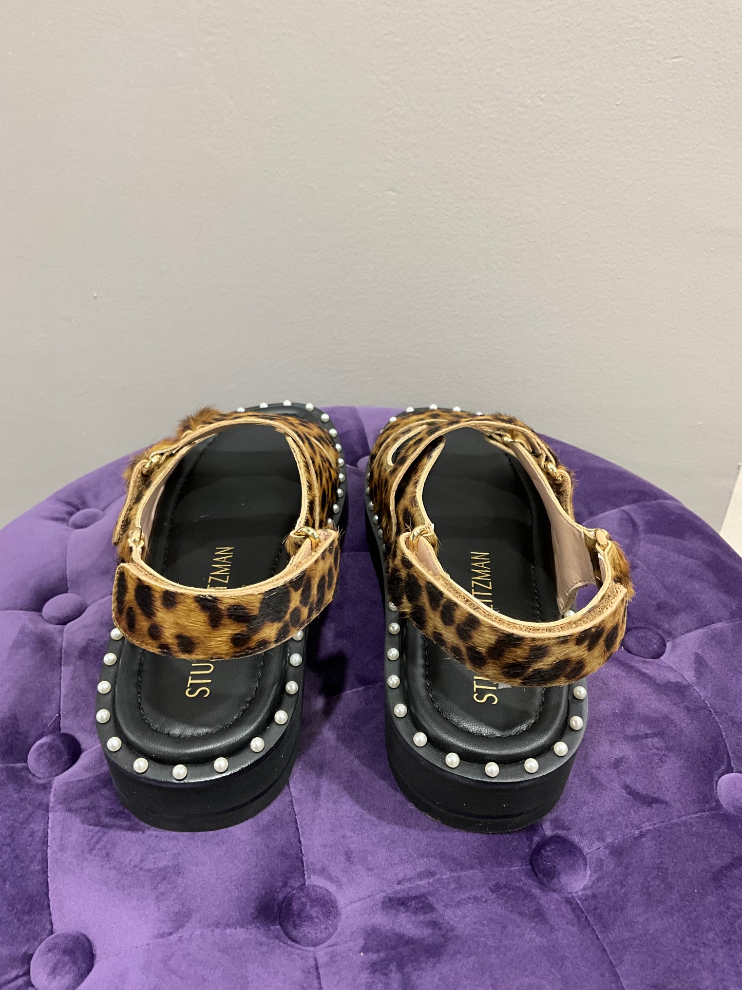 ZOE CALF HAIR SANDAL
