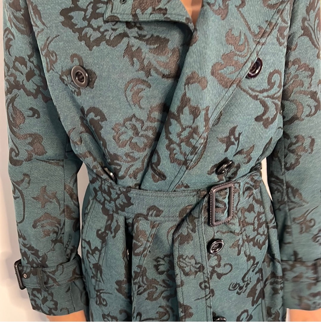 BROCADE TRENCHCOAT