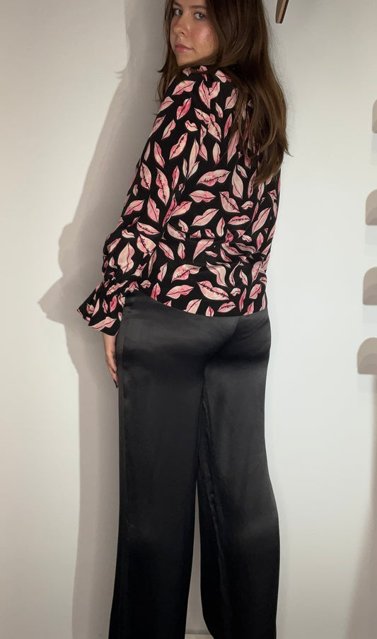 SILK FLOWY GLAMOUR PANT