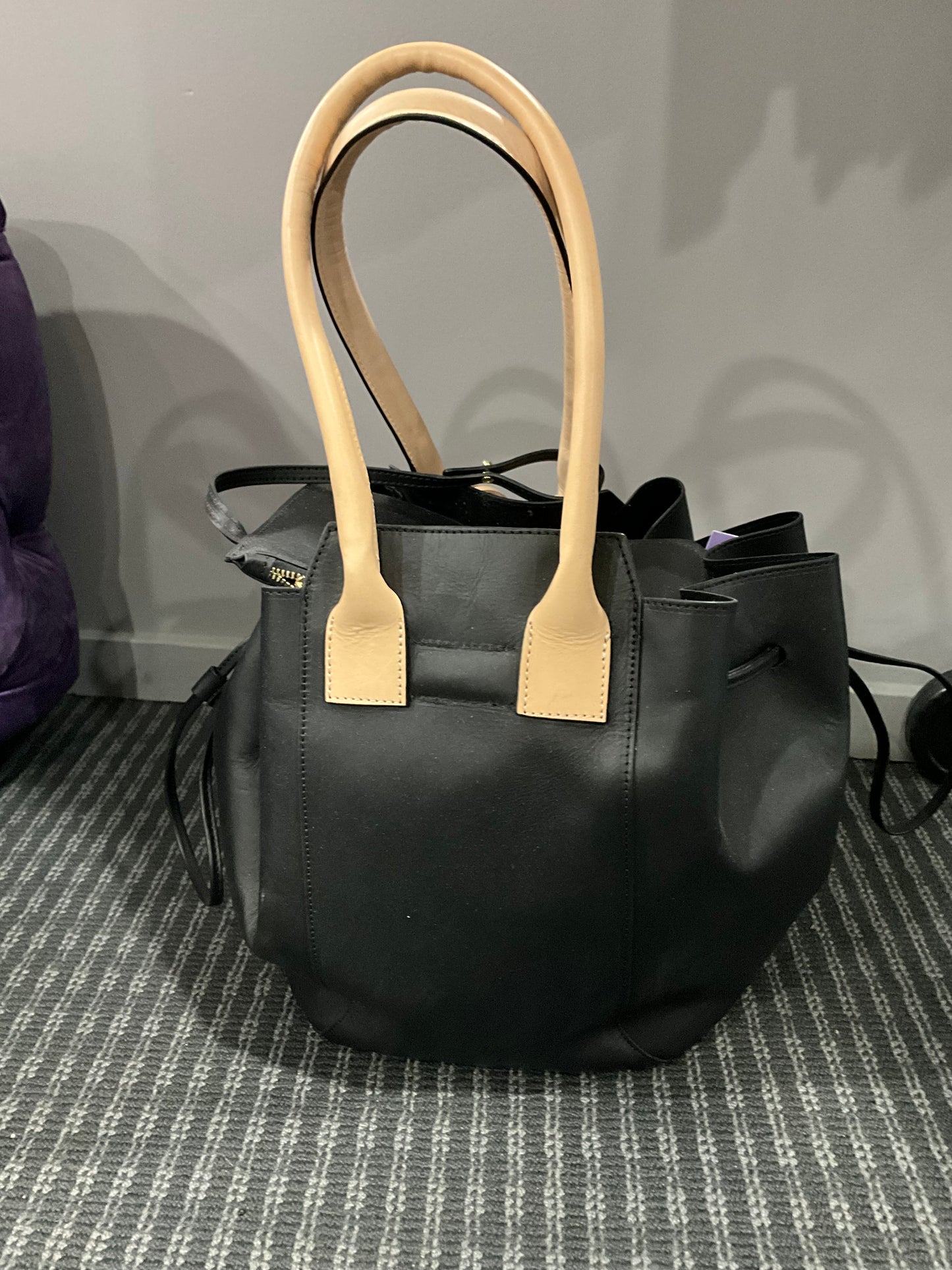 TASSEL ITALIAN LEATHER BAG