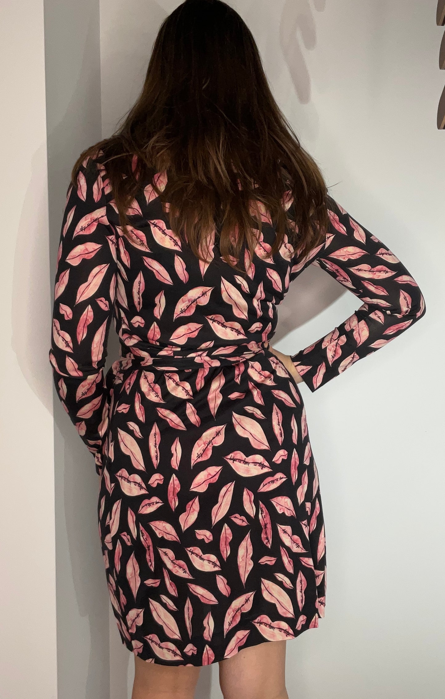 JEANNE TWO LIPS WRAP DRESS
