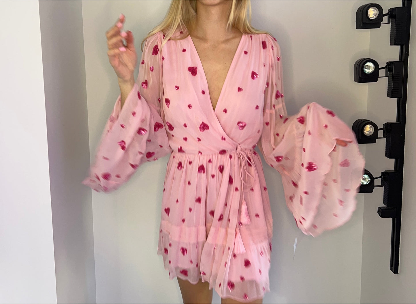 HEART FLUTTER DRESS