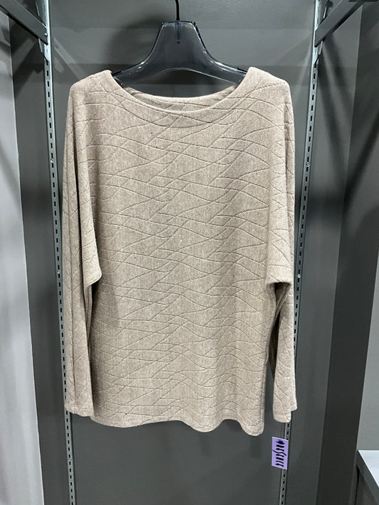 SPARKLE DOLMAN SLEEVE SWEATER