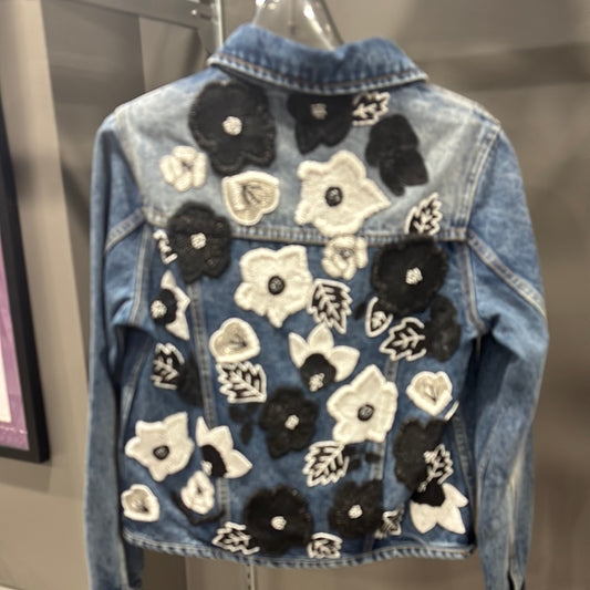 BEADED JEAN JACKET