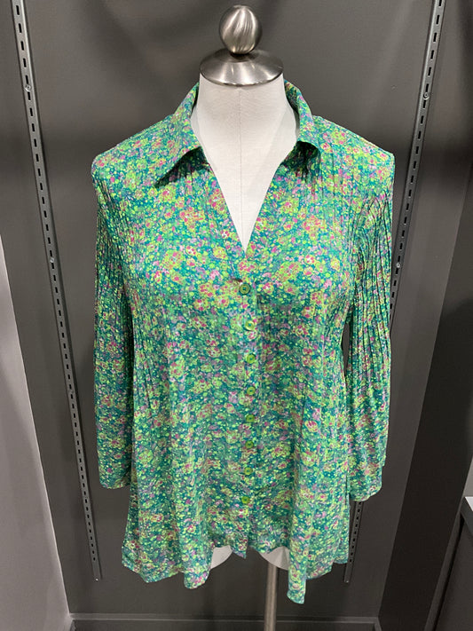 GARDEN FLORAL TOP