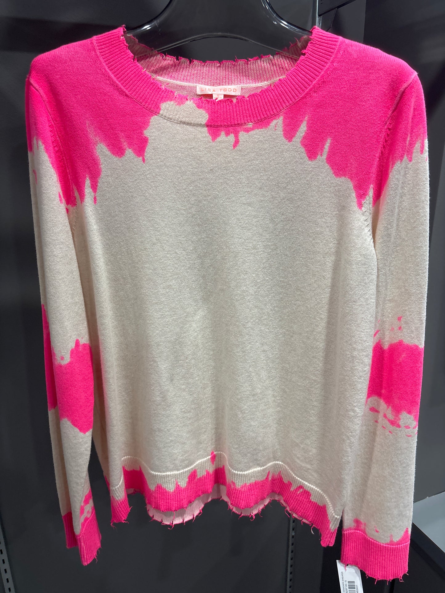 SPLATTER ME IN DIAMONDS SWEATER