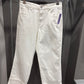 WHITE CROPPED JEANS