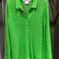 KELLY GREEN KNIT SWEATER
