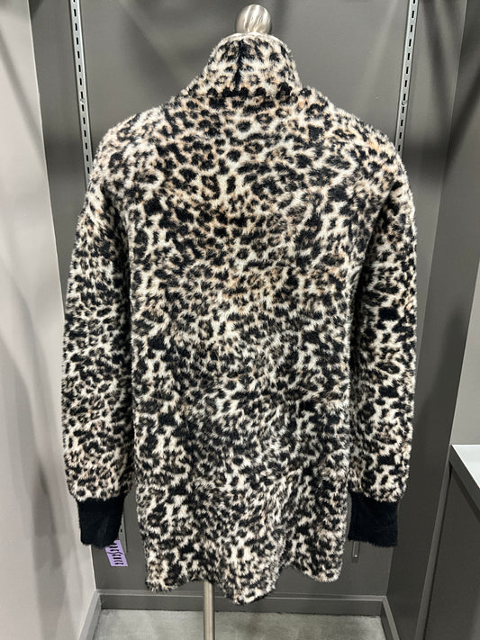 LEOPARD COCOON SWEATER