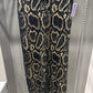 SNAKESKIN KNIT PANT