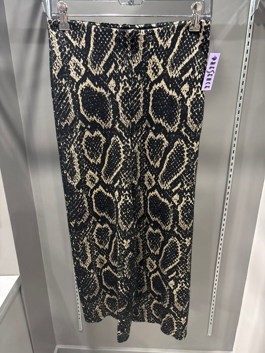 SNAKESKIN KNIT PANT