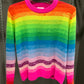 RAINBOW CASHMERE SWEATER