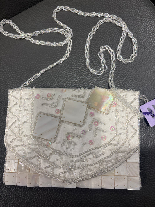 MOTHER OF PEARL TILE BAG