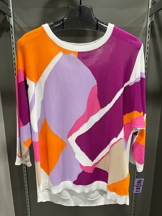 ABSTRACT SPRING SWEATER