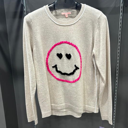 SMILE SWEATER BEIGE