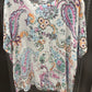 PAISLEY LINEN TOP