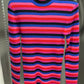 STRIPED TURTLENECK SWEATER