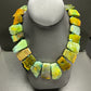 GREEN STONE NECKLACE