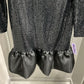 SEQUIN AND RUFFLE DRESS