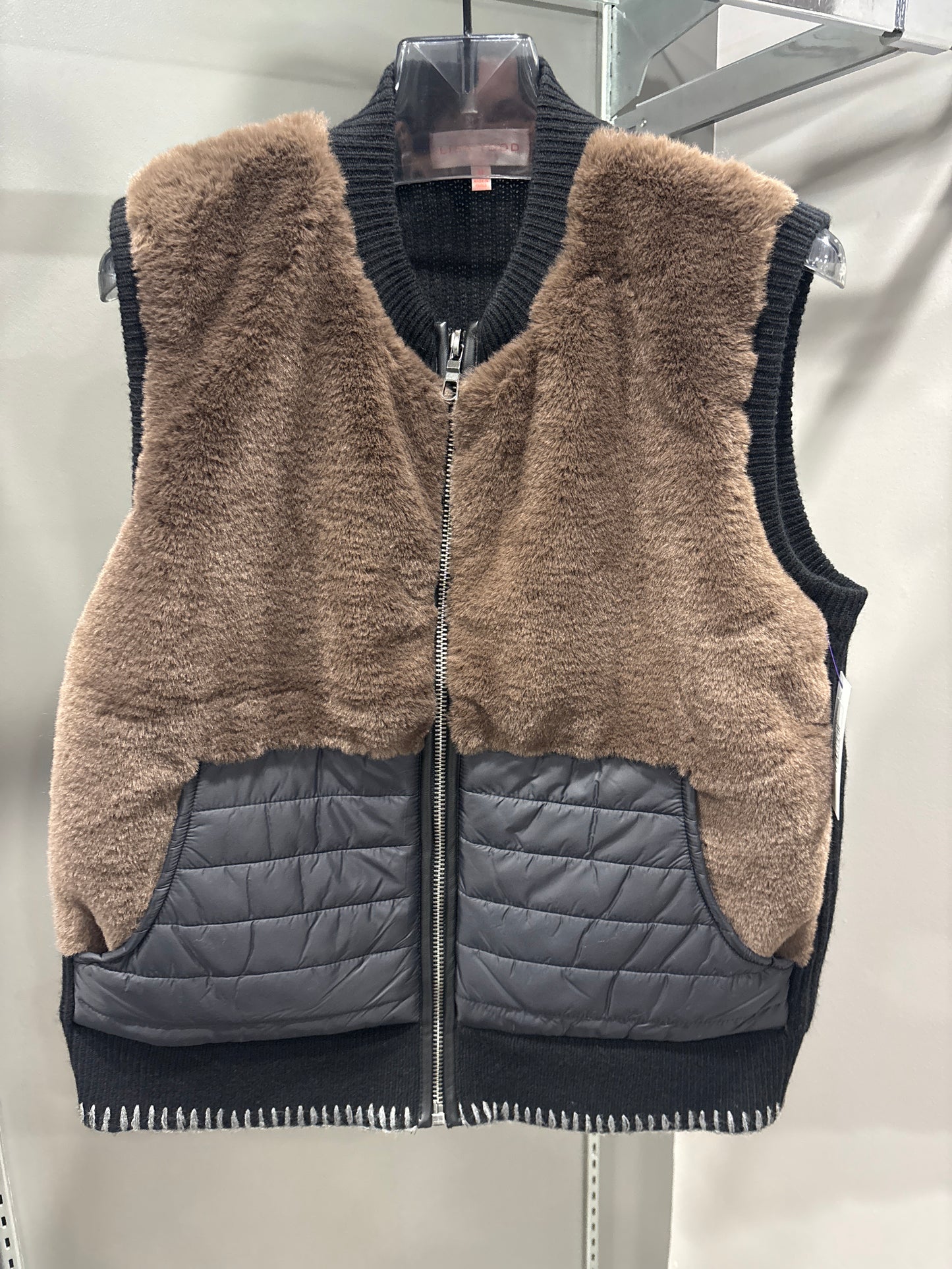 FUR FRONT VEST