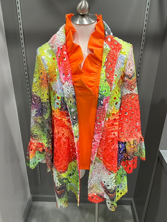 RAINBOW DRAMA SLEEVE JACKET