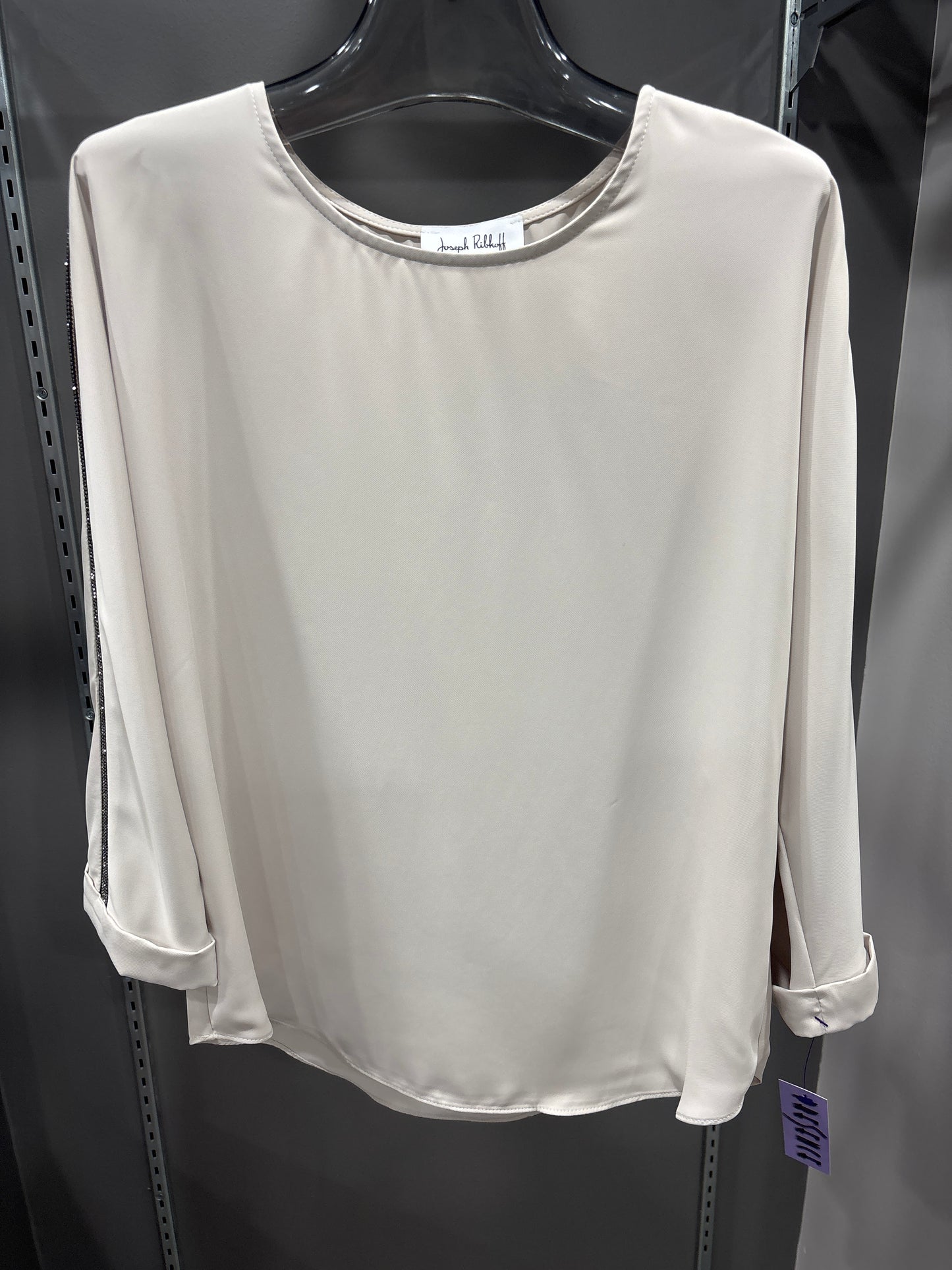 BEIGE TOP WITH SPARKLE
