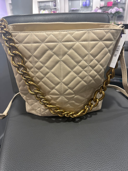CHUNKY CHAIN ITALIAN CREAM BAG