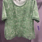 GREEN GARDEN BEADED TOP