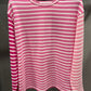 STRIPED PINK GIRL TOP