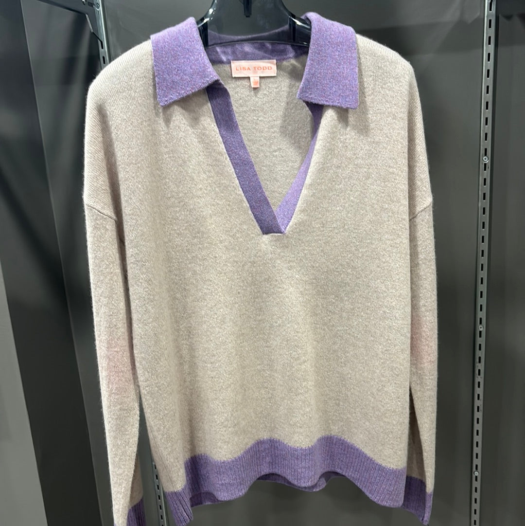 CASHMERE HEARTS SWEATER