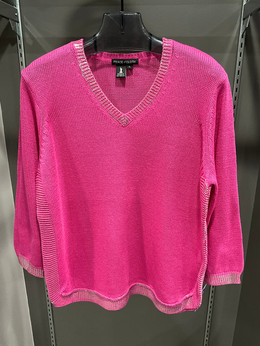 METALLIC PARTY SWEATER
