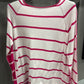 REVERSE STRIPED SWEATER