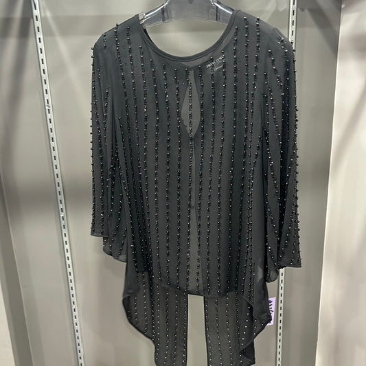 SWAROVSKI CRYSTAL AND BEADED TOP