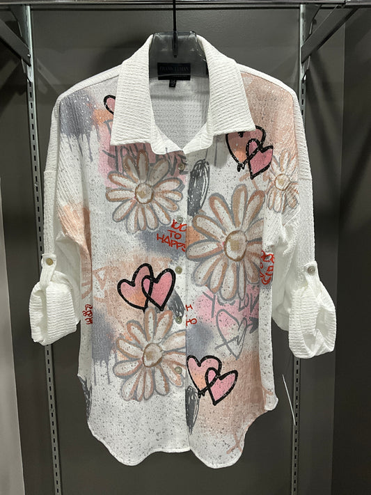 FLOWER POWER TOP