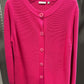PINK BUTTON SWEATER