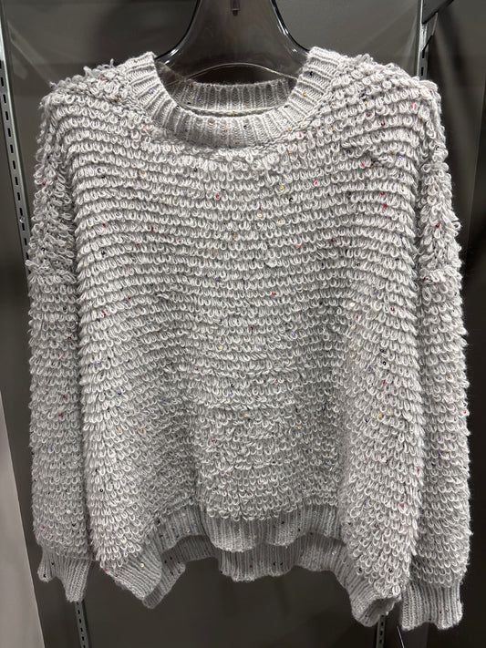 OPEN KNIT SWEATER