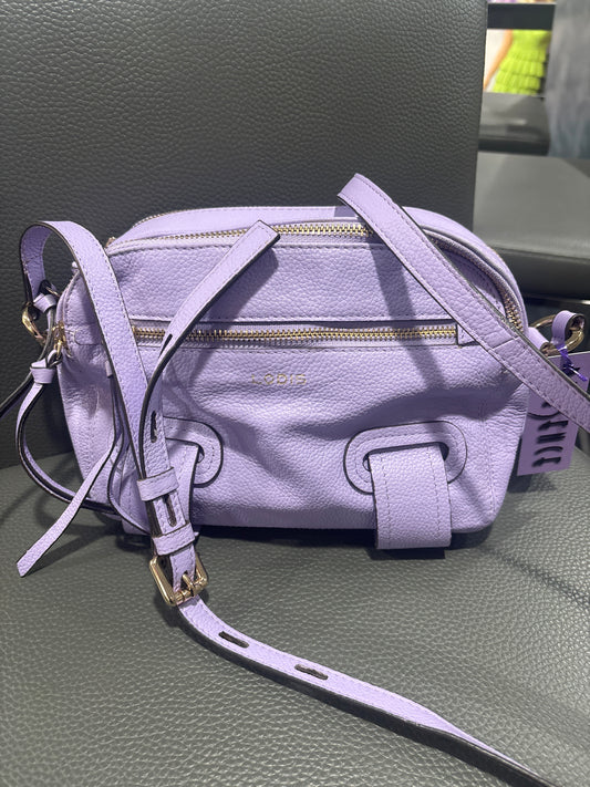 LAVENDER LEATHER BAG