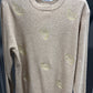 METALLIC DESIGN SWEATER